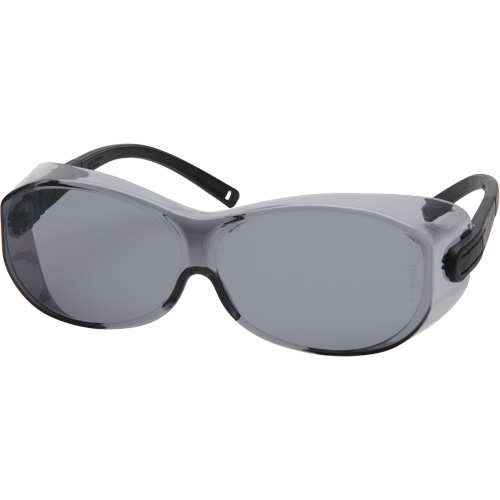 OTS&reg; XL Safety Glasses, Grey Lens, Anti-Scratch, ANSI Z87+/Meets/Exceeds CSA Z94.3 D. Morneault & Fils