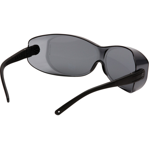 OTS&reg; XL Safety Glasses, Grey Lens, Anti-Scratch, ANSI Z87+/Meets/Exceeds CSA Z94.3 D. Morneault & Fils