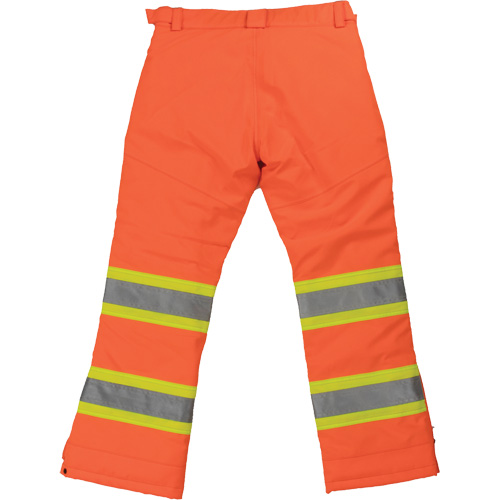 Womens Insulated Flex Safety Pant, Polyester, Medium, High Visibility Orange D. Morneault & Fils