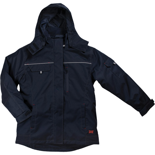 Parka 3-en-1 en oxford imperm&eacute;able, Femmes, Petit, Bleu marin D. Morneault & Fils