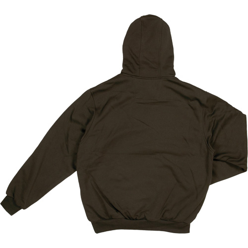 Water Repellent Fleece Pullover Hoodie, Men's, Small, Black D. Morneault & Fils