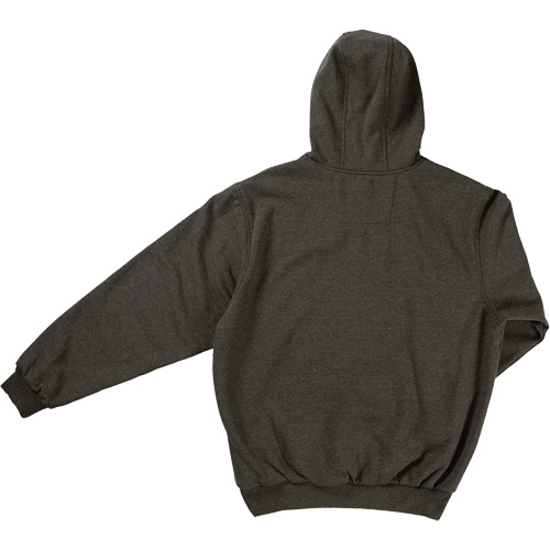 Water Repellent Fleece Pullover Hoodie, Men's, Small, Grey D. Morneault & Fils