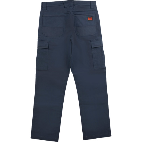 WP100 Work Pants, Cotton/Spandex, Navy Blue, Size 0, 30 Inseam D. Morneault & Fils