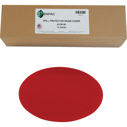 Spill Protector Drain Cover, Circular, 12" dia. D. Morneault & Fils