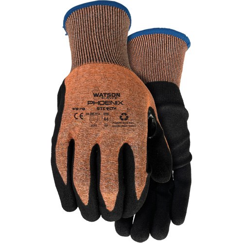 Gants r&eacute;sistants &agrave; la coupe Stealth Phoenix, Taille T-petit, Calibre 18, Rev&ecirc;tement Nitrile, Enveloppe en PEHP/Polyester, ASTM ANSI niveau A4 D. Morneault & Fils