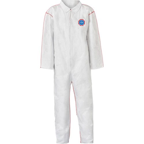 Combinaisons SFR avec col, Moyen, Blanc, Tyvek 400 D. Morneault & Fils
