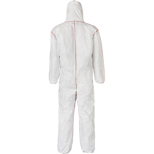SFR Coveralls with Hood, Medium, White, Tyvek&reg; 400 D. Morneault & Fils