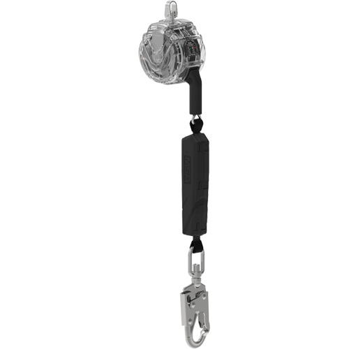 V-TEC 36CS Personal Fall Limiter-Cable, 10', Galvanized Steel, Swivel D. Morneault & Fils