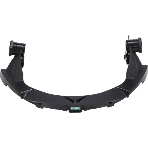 Support PBT V-Gard pour casques MSA &agrave; fente et bordure compl&egrave;te sans contr&ocirc;le des d&eacute;bris D. Morneault & Fils