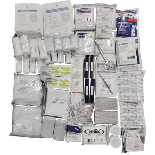 Trousse de premiers soins de interm&eacute;diaire et recharge Shield, R&eacute;pond &agrave; la norme CSA Z1220-17 type 3 environnements &agrave; haut risque, Grand (51-100 travailleurs) D. Morneault & Fils