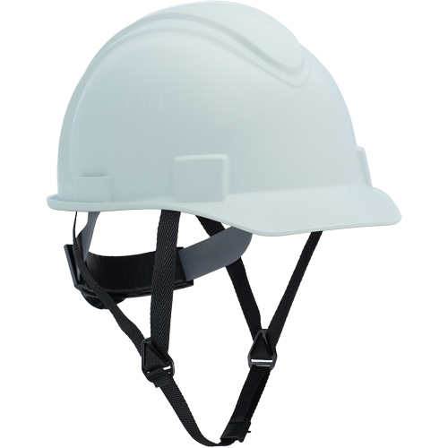 Casque North &agrave; bordure courte, R&eacute;pond aux normes CSA type 1, Suspension Rochet, Non ventil&eacute; D. Morneault & Fils