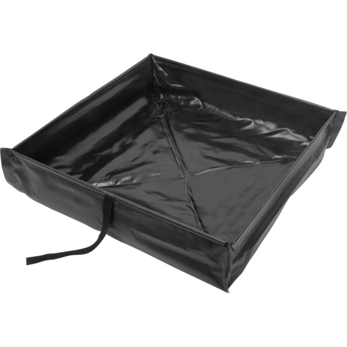 Berme de confinement des d&eacute;versements repliable &agrave; rouler, Capacit&eacute; 60 gal. US, 4' la x 4' lo x 6" h D. Morneault & Fils