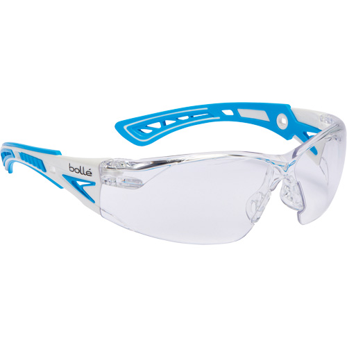 Lunettes de s&eacute;curit&eacute; RUSH+, Lentille Transparent, Antibu&eacute;e/Anti-&eacute;gratignures, ANSI Z87+/R&eacute;pond ou surpasse la norme CSA Z94.3 D. Morneault & Fils