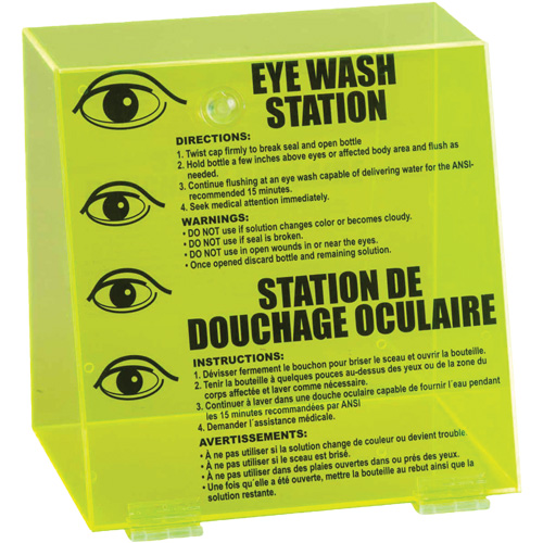 Poste de douche oculaire, Simple D. Morneault & Fils
