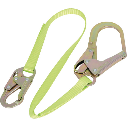 LAN-3402-4 Restraint Webbing Lanyard, 1 Legs, 4', CSA Class B D. Morneault & Fils