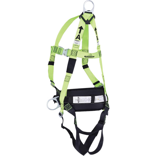 FBH10000L1020-S  Contractor Series Safety Harness with Positioning Belt, CSA Certified, Class ALP, Small D. Morneault & Fils