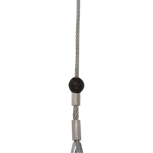 SRL-73302-20LE Self-Retracting Lifeline, 20', Galvanized Steel, Swivel D. Morneault & Fils