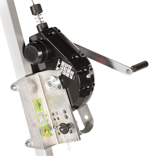 SRL-73303-60 Cable Self-Retracting Lifeline with Recovery, 60', Galvanized Steel, Swivel D. Morneault & Fils