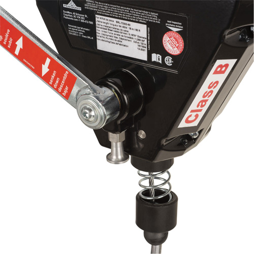 SRL-73303-60 Cable Self-Retracting Lifeline with Recovery, 60', Galvanized Steel, Swivel D. Morneault & Fils