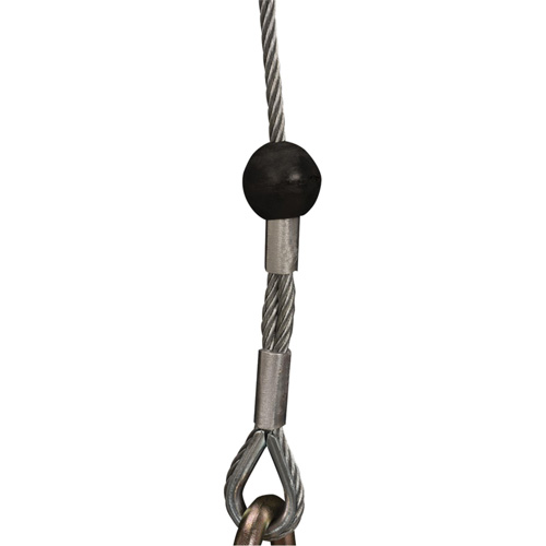 SRL-73303-96 Cable Self-Retracting Lifeline with Recovery, 96', Galvanized Steel, Swivel D. Morneault & Fils