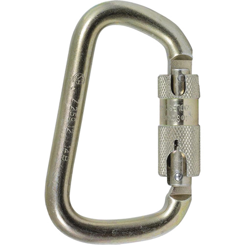 CP-03015-1 Mousqueton zingu&eacute; avec ouverte de portique de 1", Acier D. Morneault & Fils