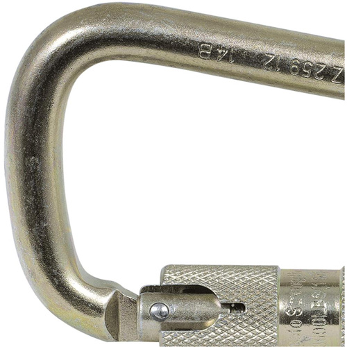 CP-03015-1 Mousqueton zingu&eacute; avec ouverte de portique de 1", Acier D. Morneault & Fils
