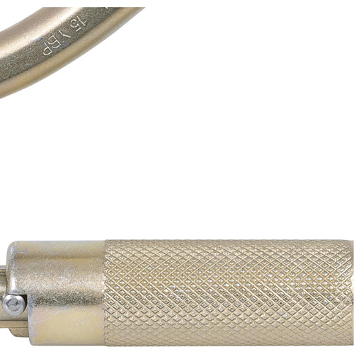 CP-04011-1 Mousqueton zingu&eacute; avec ouverte de portique de 2", Acier D. Morneault & Fils