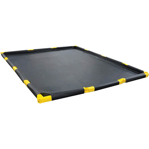 Berme Stinger Spillpal, Capacit&eacute; 119 gal. US, 8' la x 6' lo x 4" h, Paroi en mousse D. Morneault & Fils