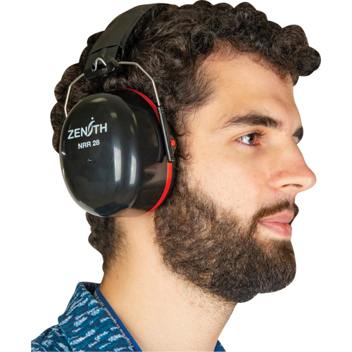 Passive Ear Muffs, Headband, 28 NRR dB D. Morneault & Fils