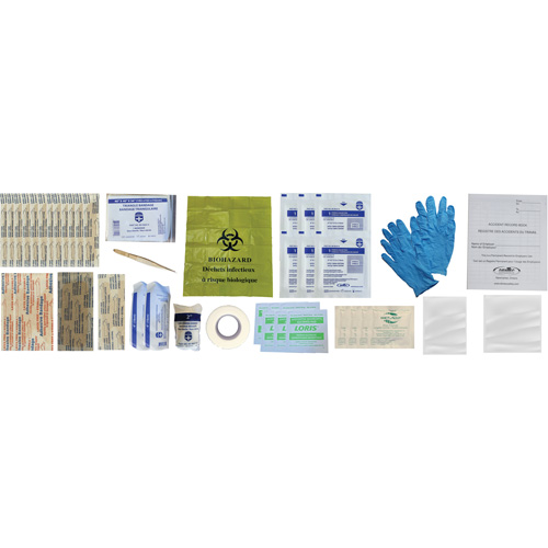 Shield First Aid Kit, British Columbia/Meets CSA Z1220-17 Type 1 Personal, Personal (1 Worker) D. Morneault & Fils