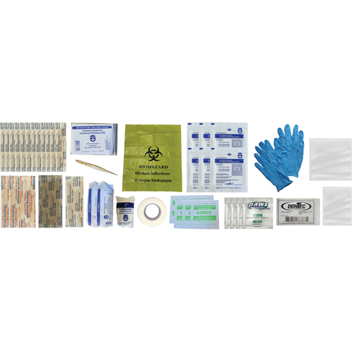 Shield First Aid Kit, Meets/Exceeds CSA Z1220-24 Type 1 Personal, Personal (1 Worker) D. Morneault & Fils