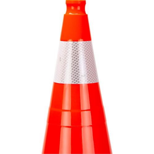 Premium Traffic Cone, 28", Orange, 4" Reflective Collar(s) D. Morneault & Fils