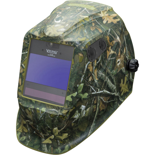 VIKING 2450 ADV Series White Tail Camo&reg; Helmet, 3.82" L x 2.44" W View Area, 5 - 13 Shade Range D. Morneault & Fils