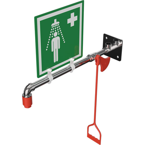 Douche de rinçage, Montage mural D. Morneault & Fils