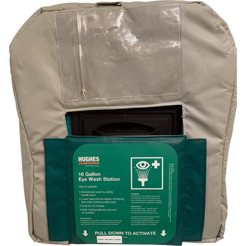 Insulated Jacket for 16-Gallon Gravity Fed Eyewash D. Morneault & Fils
