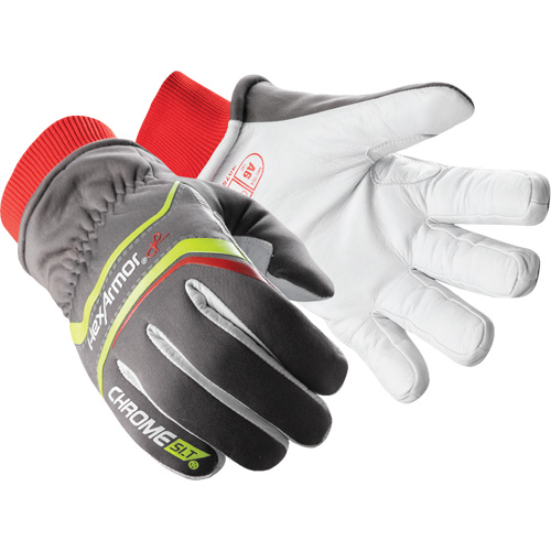 Chrome SLT&reg; Winter 4075W Cut-Resistant Gloves with Thinsulate, Size 6/X-Small, Goatskin/HPPE Shell, ASTM ANSI Level A6 D. Morneault & Fils