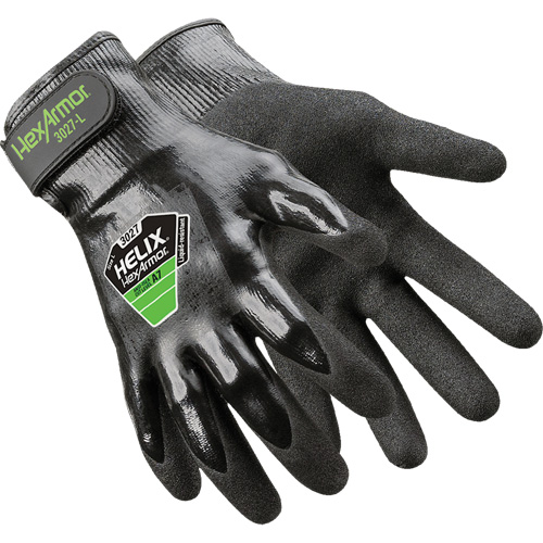 Helix&reg; 3027 Gloves, Size 6/X-Small, 21 Gauge, Nitrile Coated, HPPE Shell, ASTM ANSI Level A7 D. Morneault & Fils