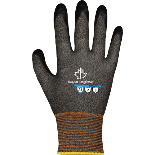 S21TAXRFN Ultra-Thin Cut-Resistant Gloves, Size 5, 21 Gauge, Foam Nitrile Coated, TenActiv Shell, ASTM ANSI Level A5 D. Morneault & Fils