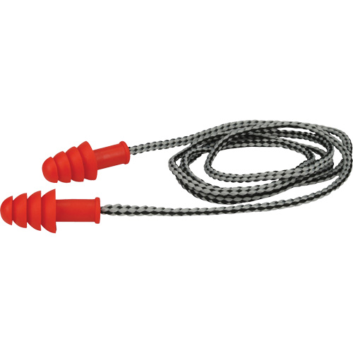 PIP&reg; Reusable TPR Ear Plugs, Corded, Pair - Retail Box, 27 dB NRR, One-Size D. Morneault & Fils