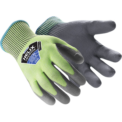 Gants r&eacute;sistant &agrave; la coupe & l'abrasion Helix 2057, Taille 6/T-petit, Calibre 13, Rev&ecirc;tement Polyur&eacute;thane, Enveloppe en PEHP, ASTM ANSI niveau A4/EN 388 niveau C D. Morneault & Fils