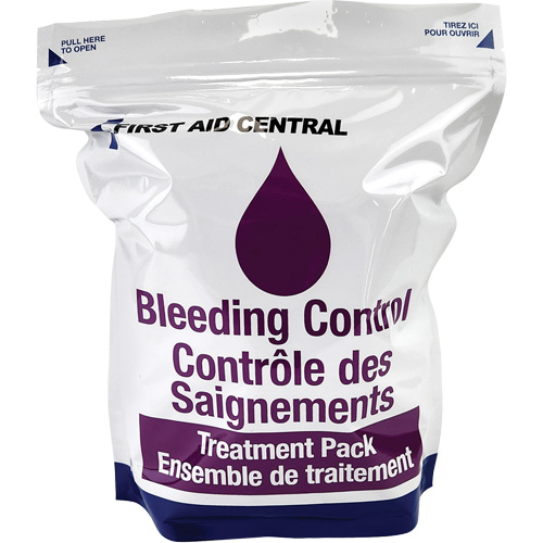 13 articles pour le contr&ocirc;le des saignements la trousse d'intervention d'urgence de premiers soins D. Morneault & Fils