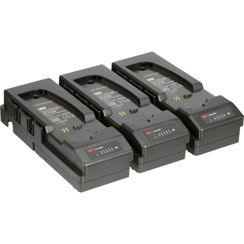 Versaflo 3-Station Battery Charger Pack for Versaflo TR-300+ PAPR D. Morneault & Fils