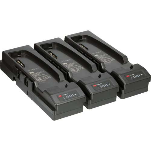 Emballage de chargeur de pile &agrave; trois postes Versaflo  pour TR-600 & TR-800 D. Morneault & Fils
