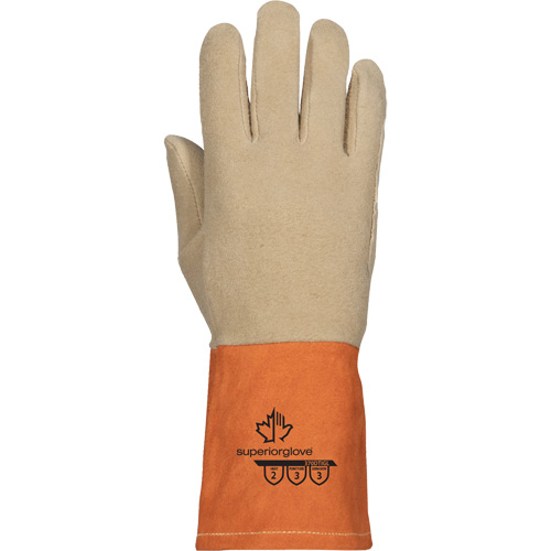 Gants de soudage TIG Endura 370DTIGL, Cuir fleur de daim, Taille T-petit D. Morneault & Fils