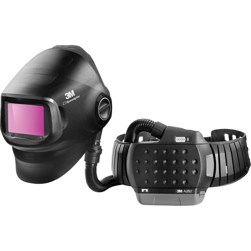 Speedglas G5-01 Heavy-Duty Welding Helmet with Adflo PAPR Assembly, Welding Helmet, Lithium-Ion Battery D. Morneault & Fils