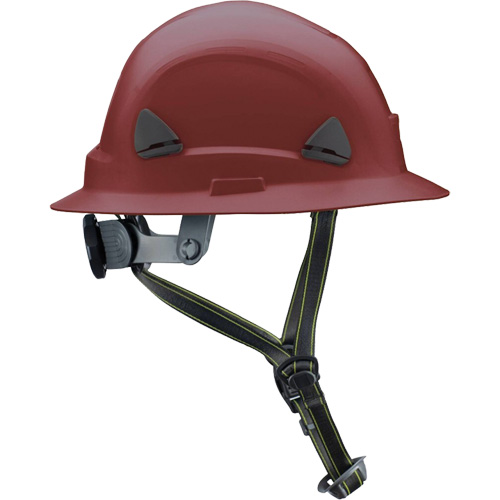 Fibre Metal Climbing Style Helmet with Full Brim, Meets CSA Type 2, Ratchet Suspension, Non-Vented D. Morneault & Fils