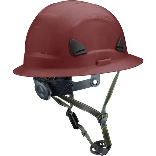 Fibre Metal Climbing Style Helmet with Full Brim, Meets CSA Type 2, Ratchet Suspension, Non-Vented D. Morneault & Fils