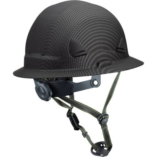 Fibre Metal Climbing Style Helmet with Full Brim, Meets CSA Type 2, Ratchet Suspension, Non-Vented D. Morneault & Fils