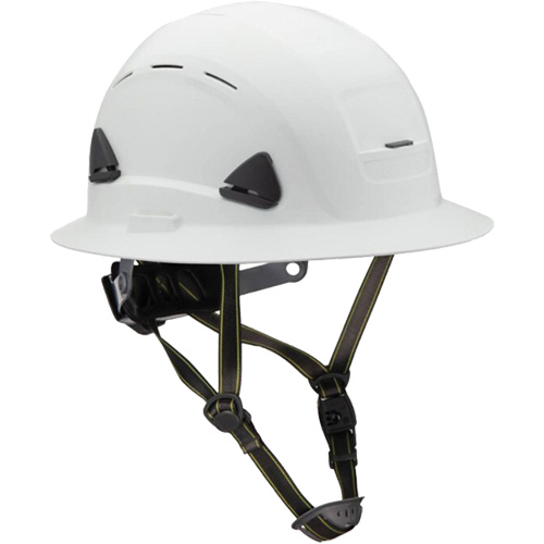 Fibre Metal Climbing Style Helmet with Full Brim, Meets CSA Type 2, Ratchet Suspension, Vented D. Morneault & Fils