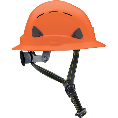 Fibre Metal Climbing Style Helmet with Full Brim, Meets CSA Type 2, Ratchet Suspension, Vented D. Morneault & Fils